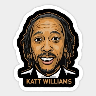 Katt Williams Funny Face Sticker